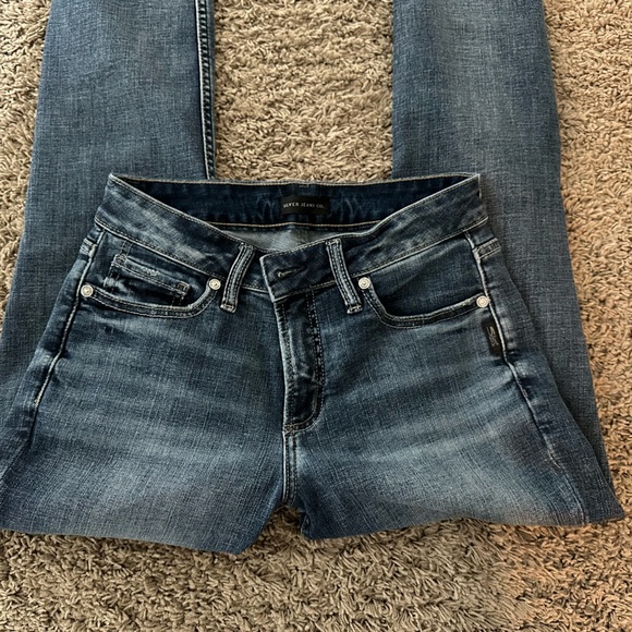 Silver Suki Skinny jeans - size 27/31 - Picture 2 of 4